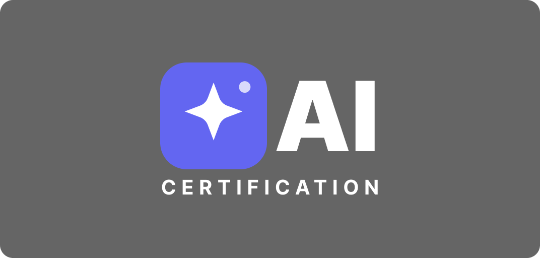 Certification of AI